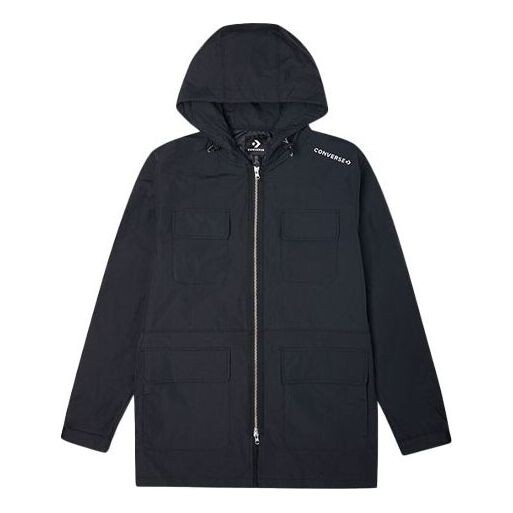 

Куртка utility parka 'black' Converse, черный