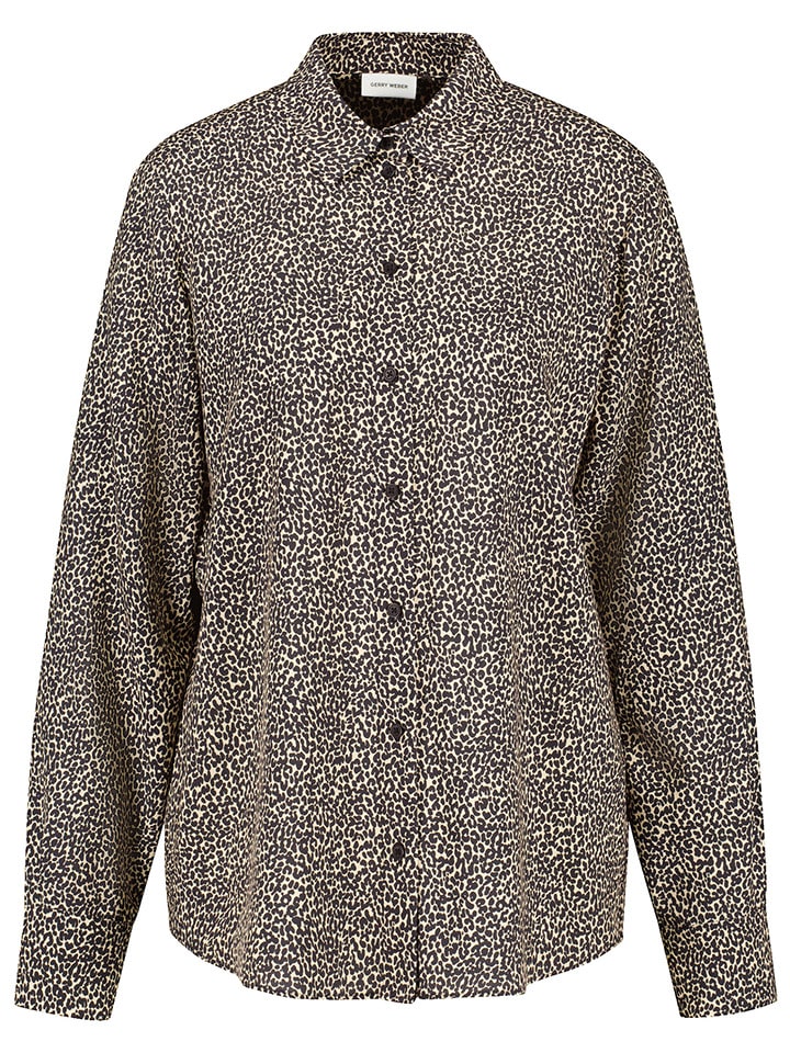 

Блузка Gerry Weber, цвет schwarz/beige