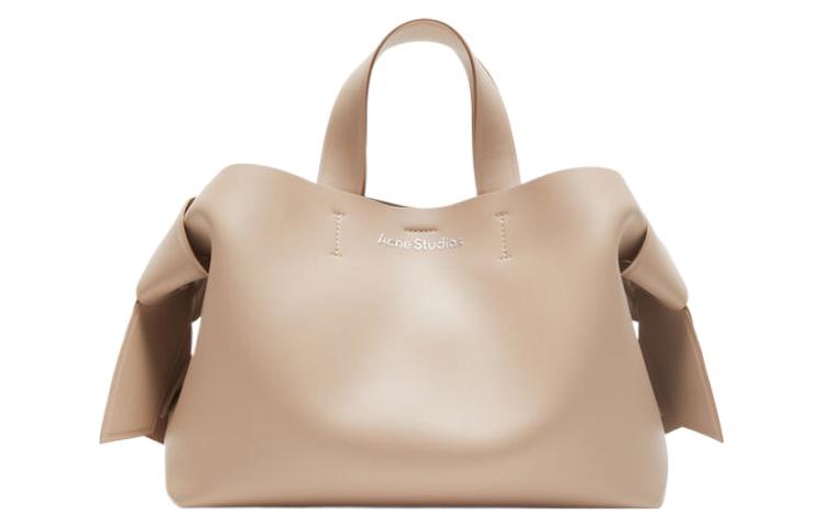 

Сумка через плечо Musubi из телячьей кожи, средний размер, женская, коричнево-бежевая Acne Studios