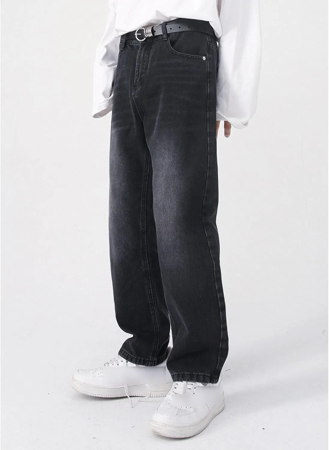 Джинсы карго, Athletic Fit, Grey — фото 4