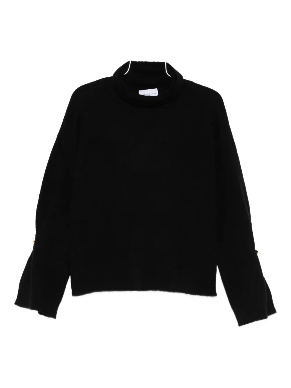 

Свитер с высоким воротником Isabelle Blanche, черный