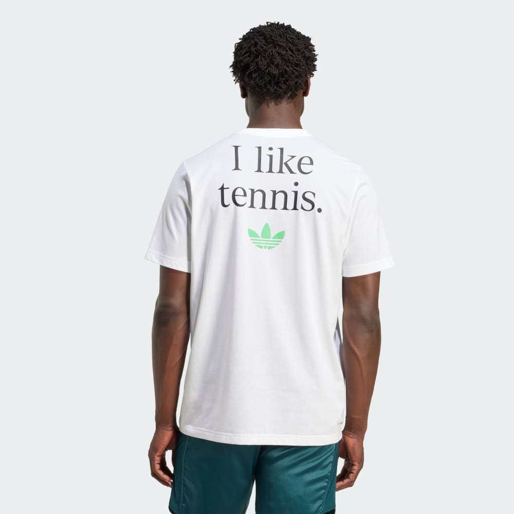 

Спортивная футболка Adidas Tennis Graphic Tee, белый