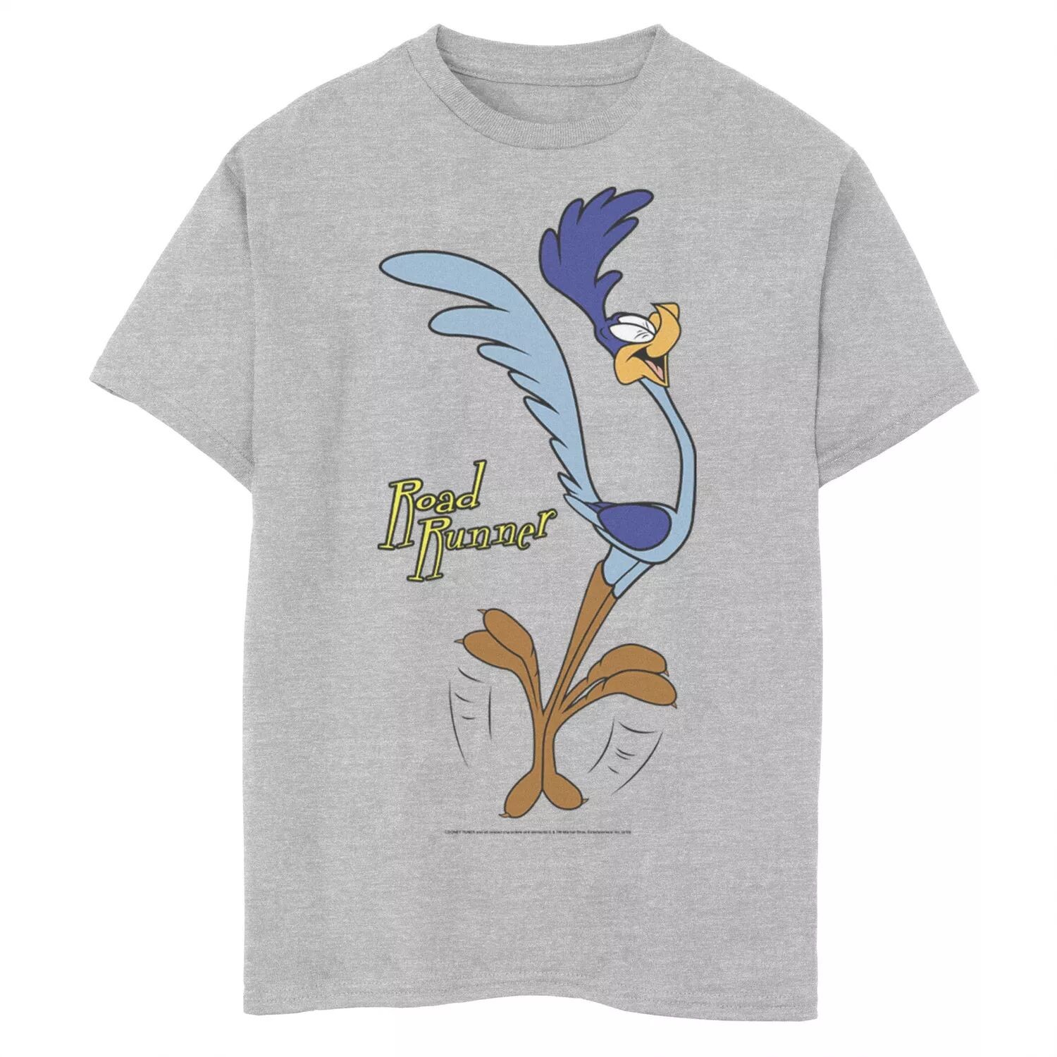 

Футболка Road Runner с изображением счастливого портрета Looney Tunes для мальчиков 8–20 лет Licensed Character