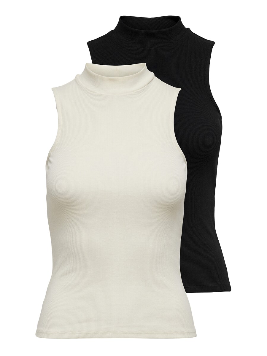 

Топ ONLY ONLNessa, цвет Black/Wool white