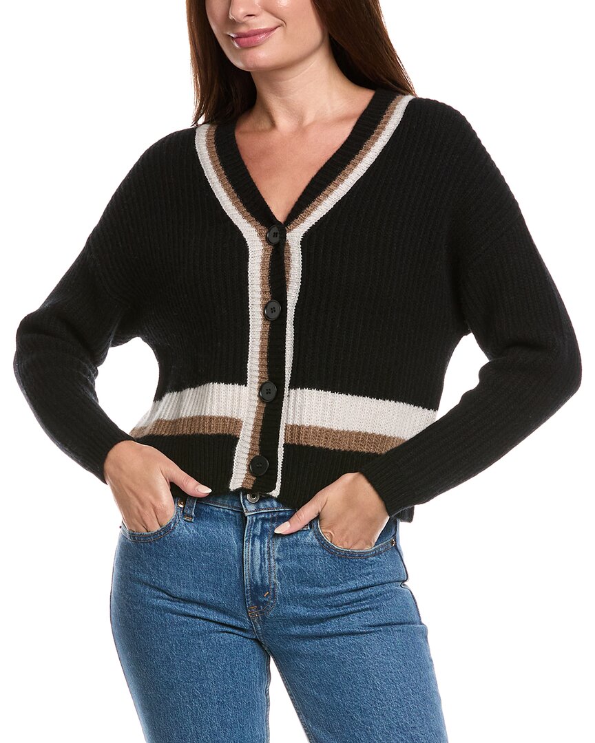 

Варсети кардиган из кашемира THE CASHMERE PROJECT, черный