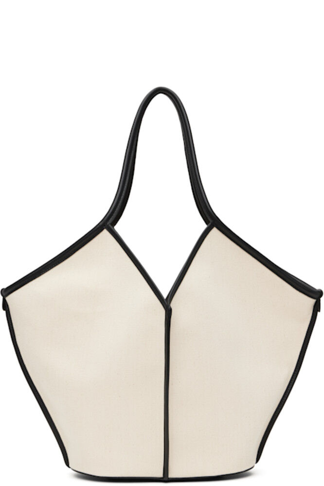 

Сумка-тоут Calella бежево-черного цвета HEREU