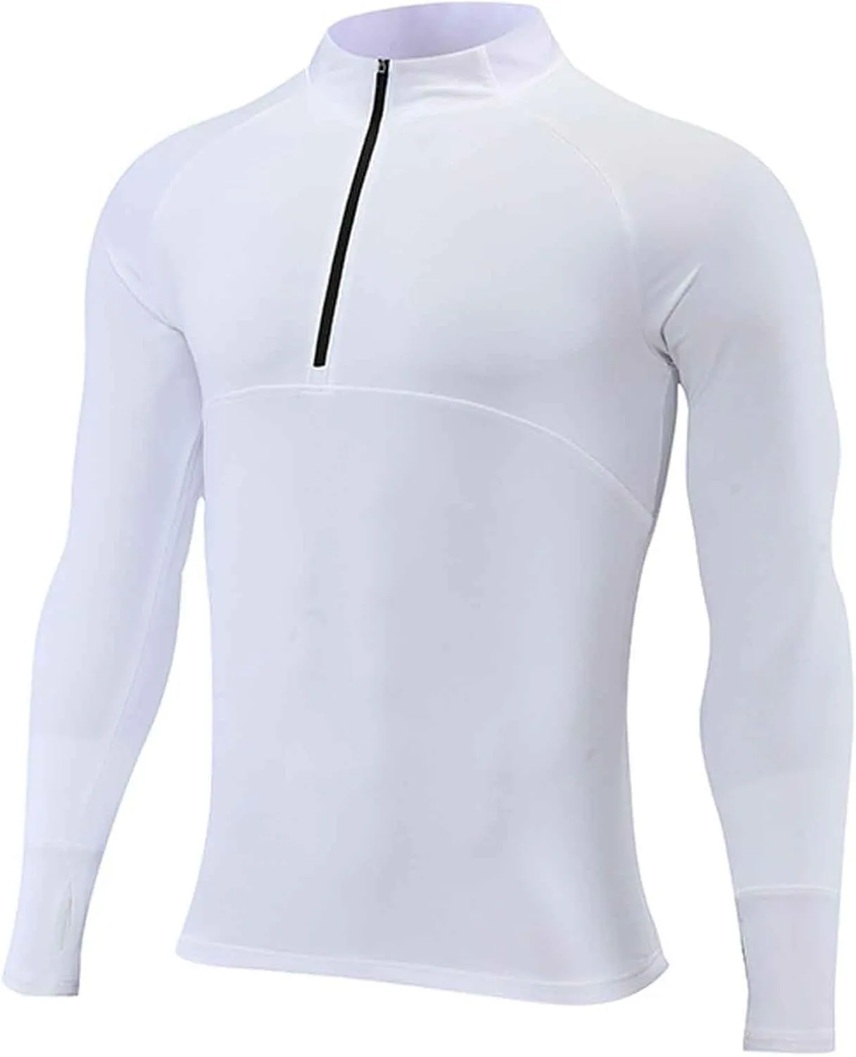 

Мужская футболка с длинным рукавом Quarter Zip для тренировок