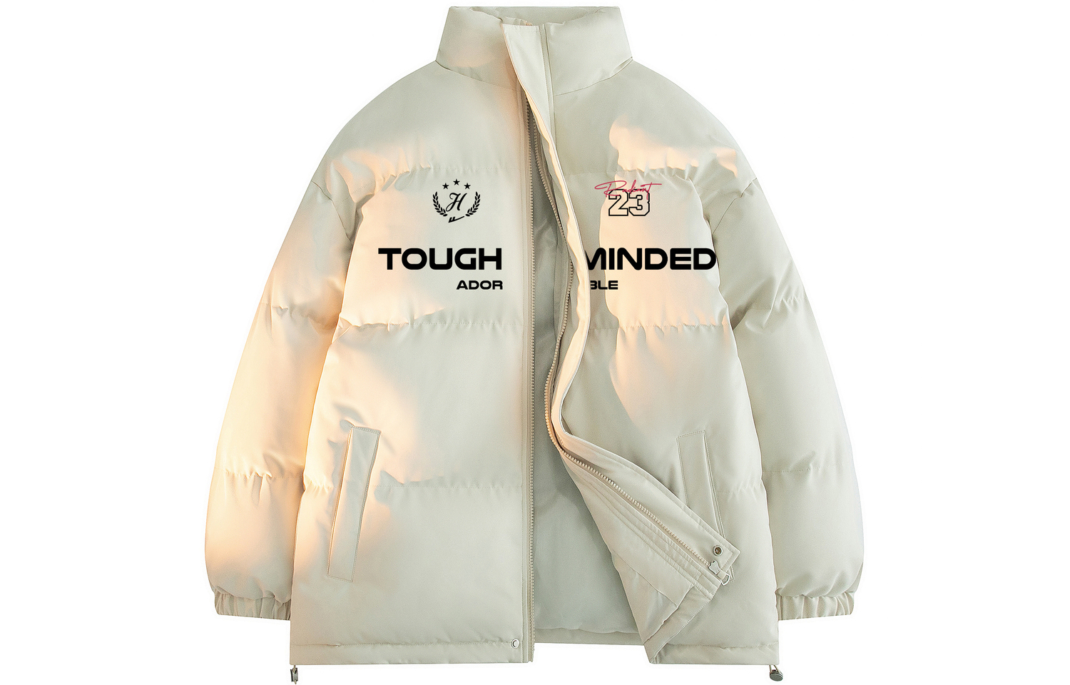 

WARRIOR Пуховик Huichao Riding The Wind Collection унисекс, Ecru
