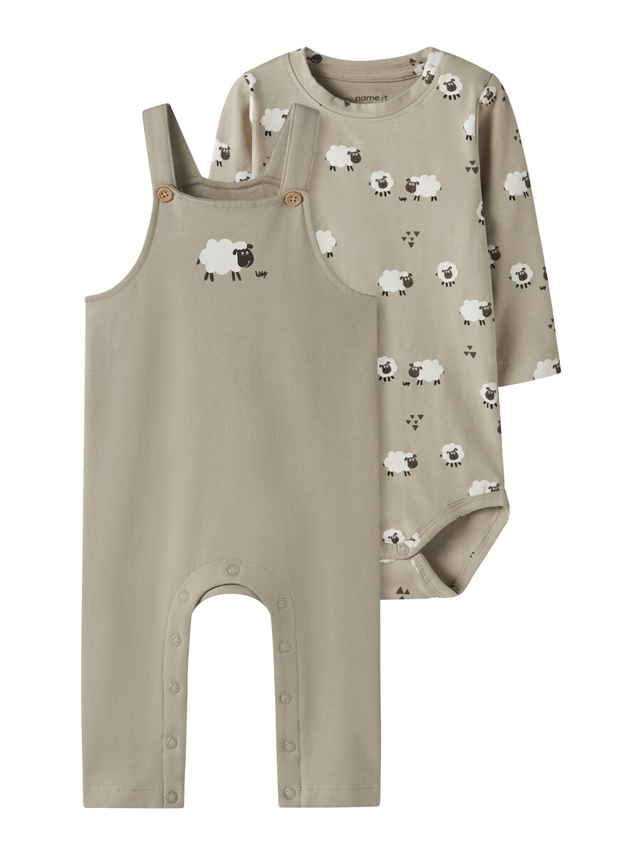 

Набор NAME IT NBMVONNE, серый/темно-серый