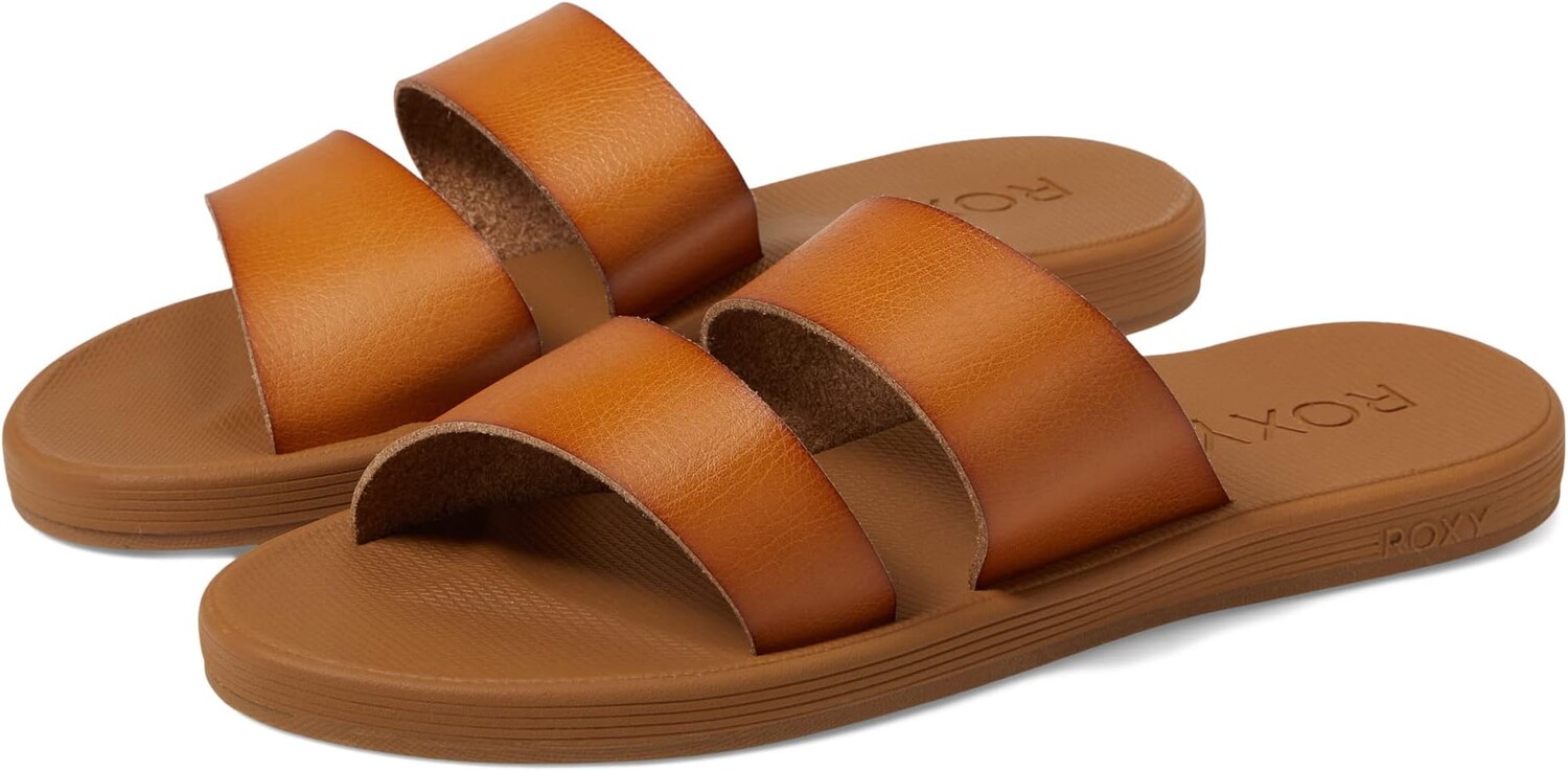 

Сандалии на плоской подошве Coastal Cool Sandals Roxy, цвет Tan