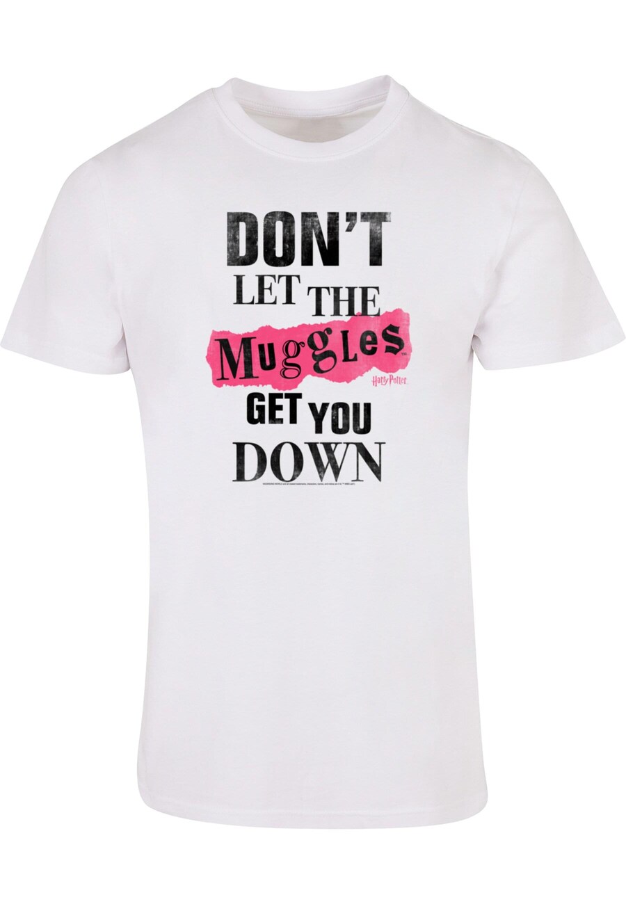 

Классическая футболка ABSOLUTE CULT Shirt Harry Potter - Muggles, белый