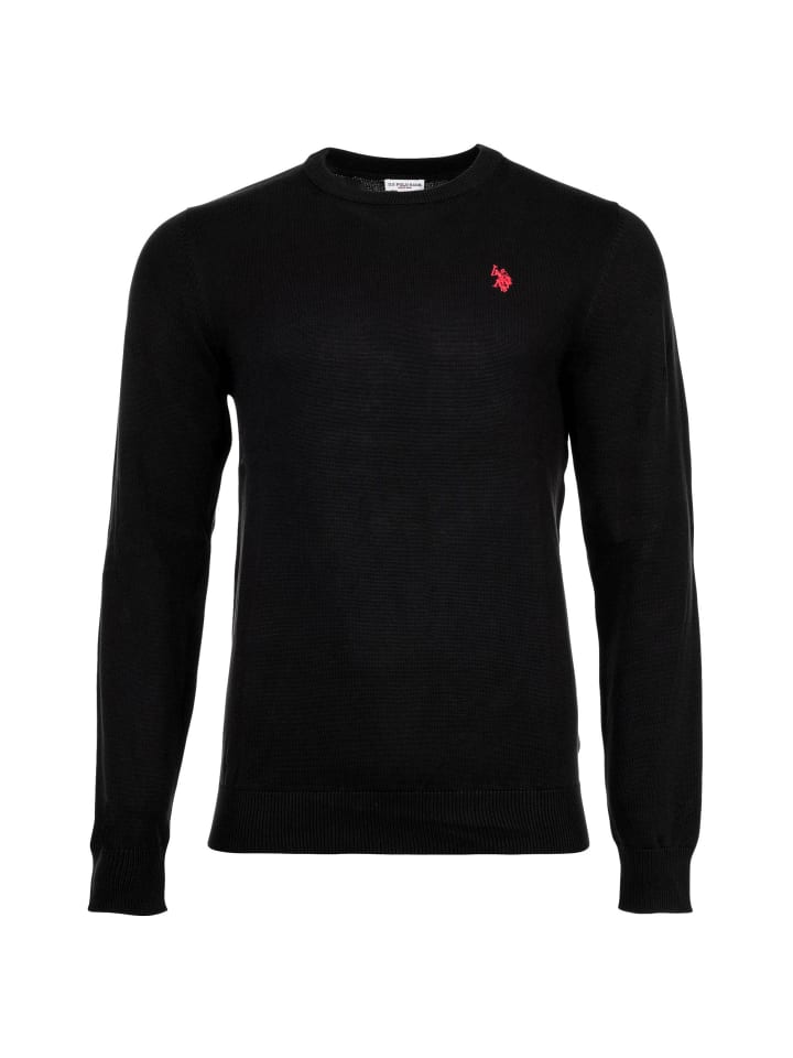 

Вязаный свитер, 1 упаковка, черного цвета U.S. Polo Assn.