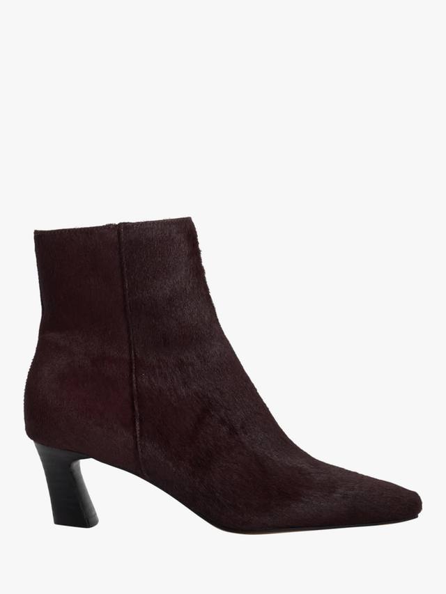Кожаные ботинки Overly до щиколотки Dune London, Burgundy