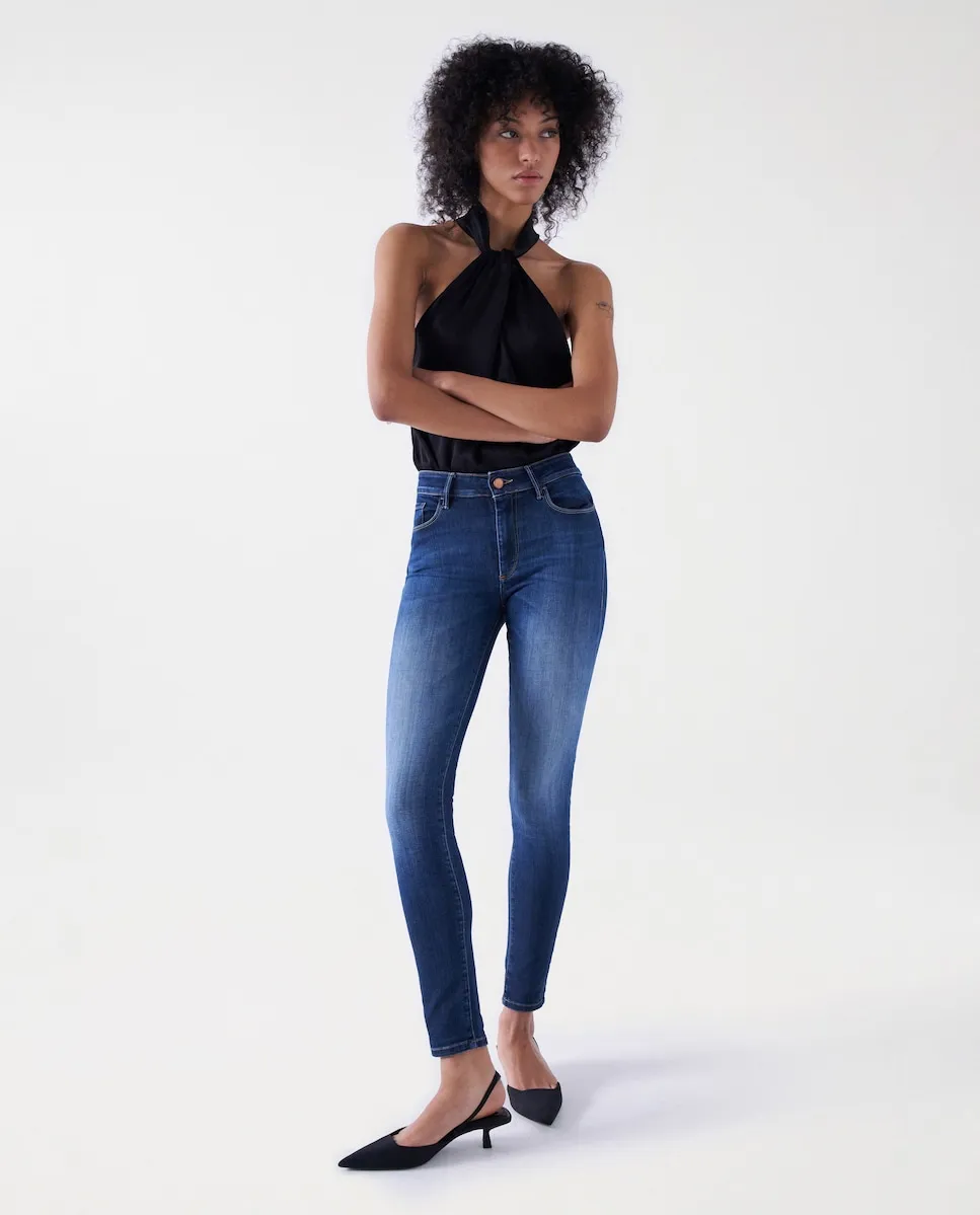 

Женские джинсы Destiny push up skinny Salsa Jeans, синий