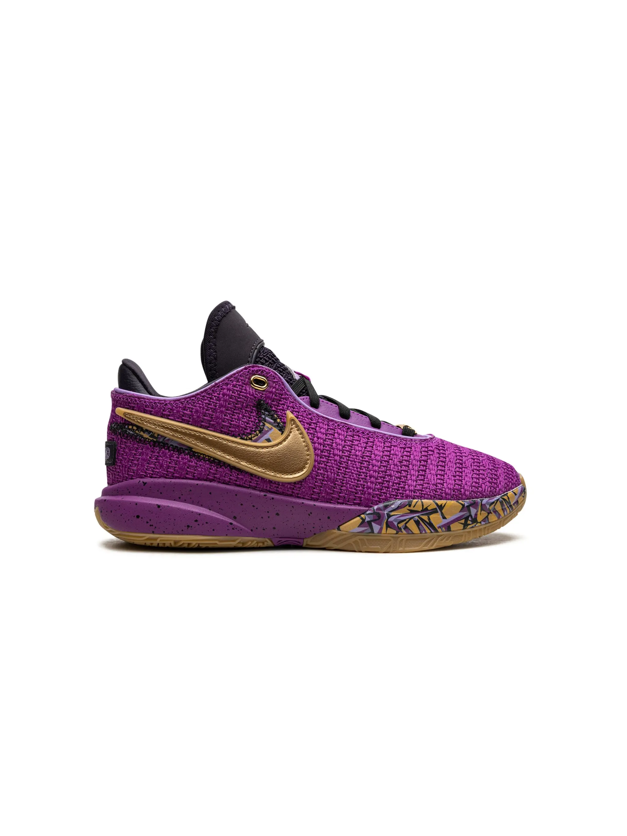 Кроссовки Lebron 20 Nike Kids, фиолетовый — фото 2