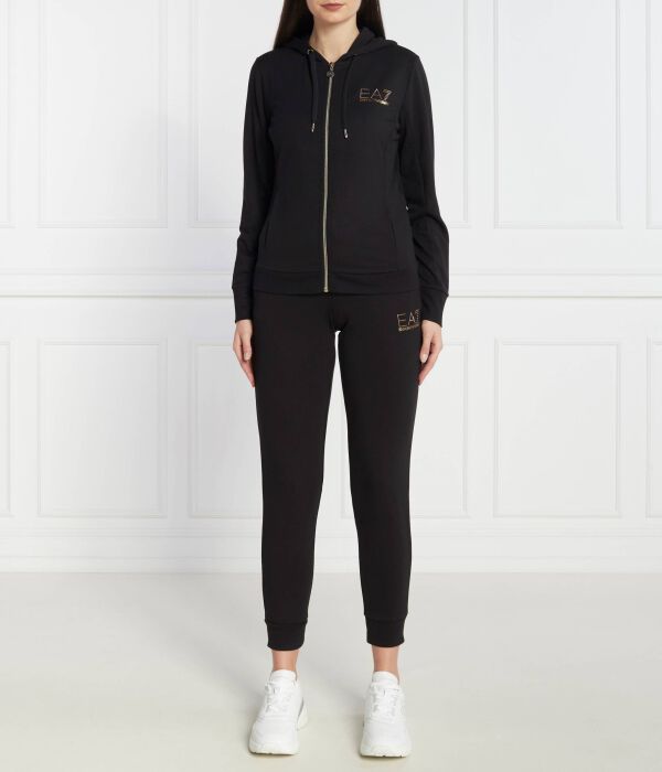 

Спортивный костюм Ea7 Regular Fit на молнии, черный