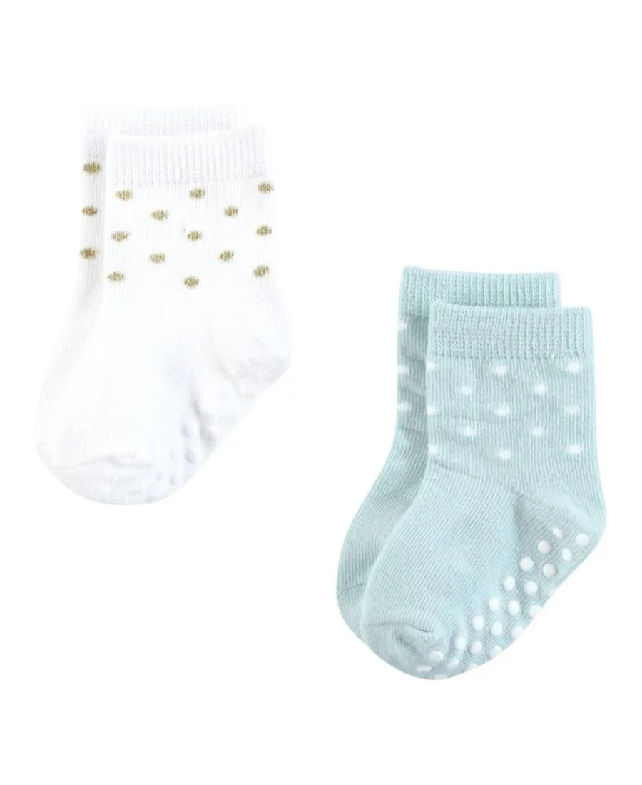 Носки Cotton Rich and Terry Crew Hudson Baby, Soft Dots — фото 3