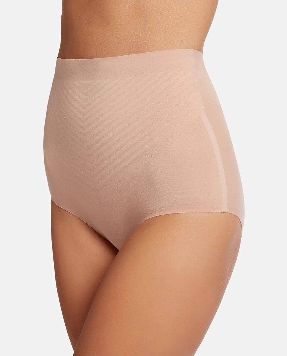 

Утягивающие трусики с высоким вырезом 3W Wolford, коричневый
