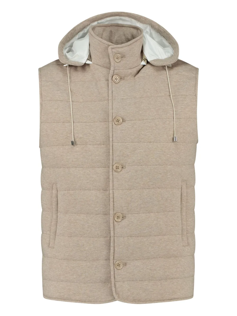 

Жилет с капюшоном Doriani Cashmere, нейтральный
