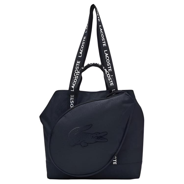 

LACOSTE Полиэстеровая одноплечевая сумка унисекс цвета полуночный синий, Midnight Blue Color