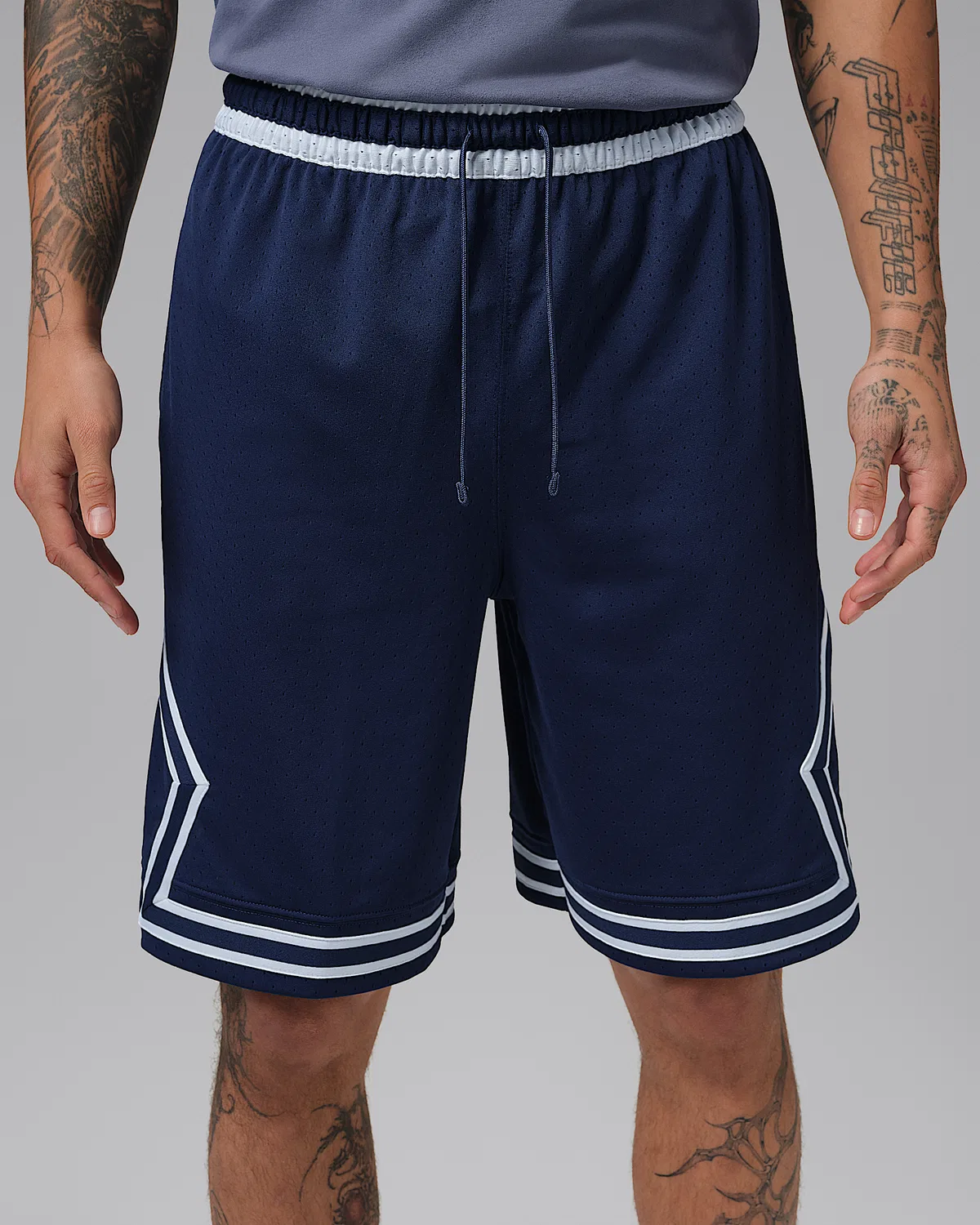 Мужские шорты Jordan Sport Dri-FIT 9" Diamond, Midnight Navy/Midnight Navy/Midnight Navy — фото 2
