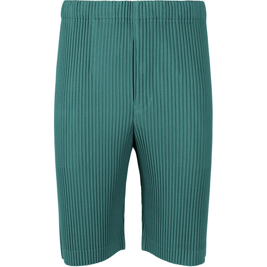

Плиссированные бермуды Homme Plissé Issey Miyake, стальной синий