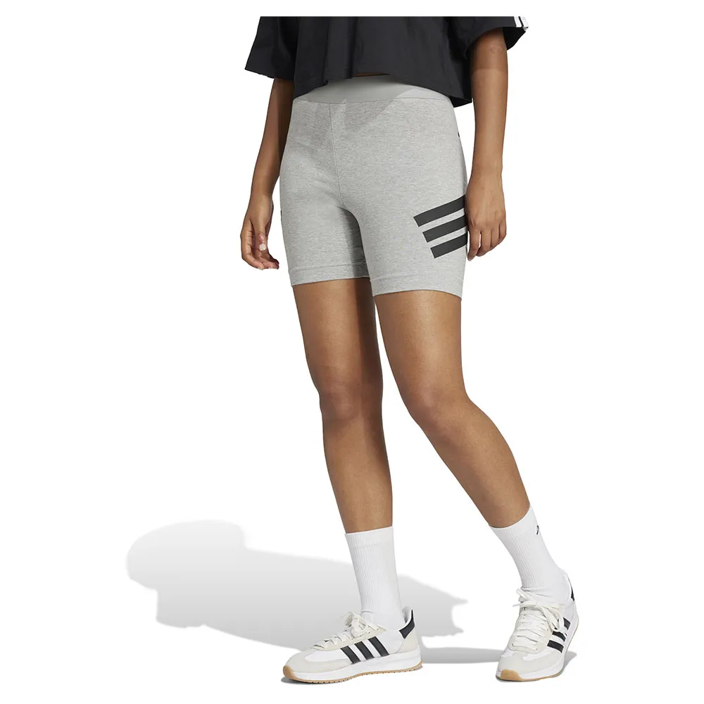 

Леггинсы adidas Future Icons 3 Stripes Biker short, серый