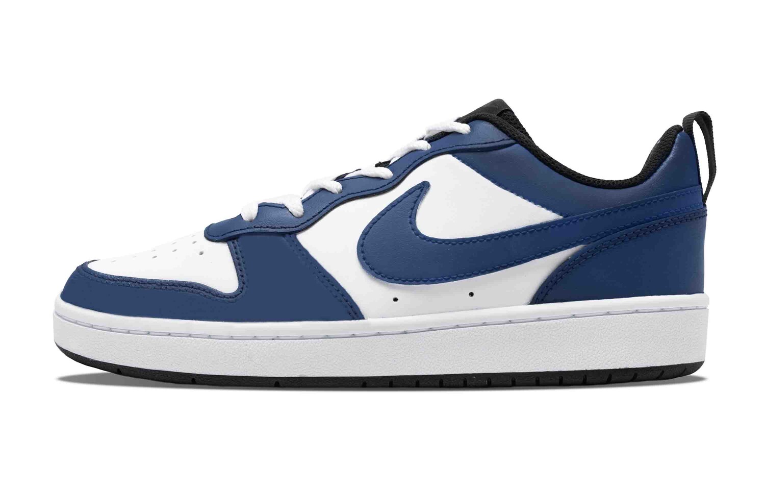 

Кроссовки Nike Court Borough Skateboarding Shoes Women's Low-top White/Royal Blue/Fern Green, синий/белый