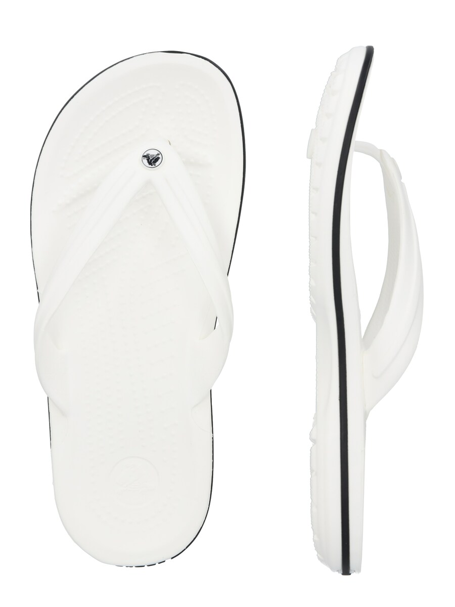 Сандалии с т-образным ремешком Crocs T-Bar Sandals, белый — фото 2