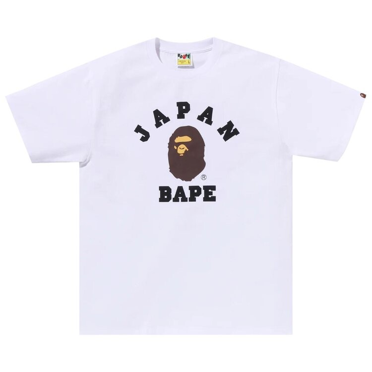 

Футболка BAPE Japan College City 'White', белый