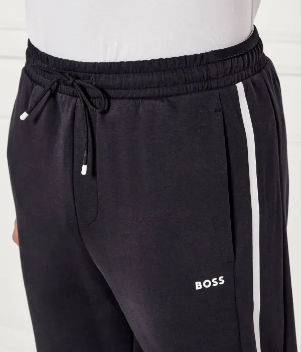 Спортивные штаны Хадиконос regular fit Boss Green, темно-синий — фото 4