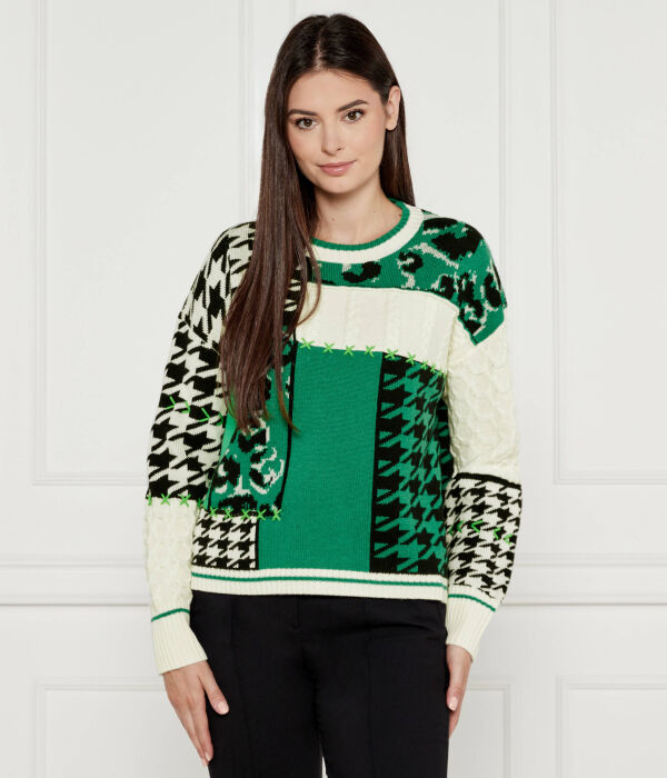 

Шерстяной свитер Regular fit Marc Cain, зеленый