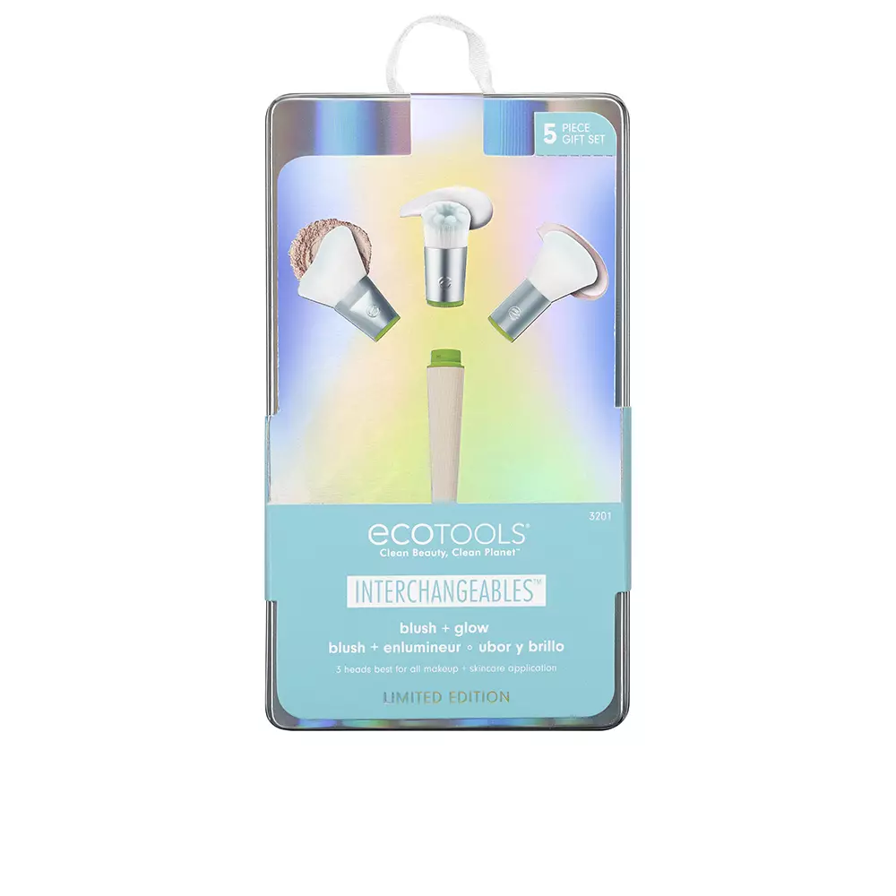 

Румяна Interchangables blush + glow lote Ecotools, 5 шт.
