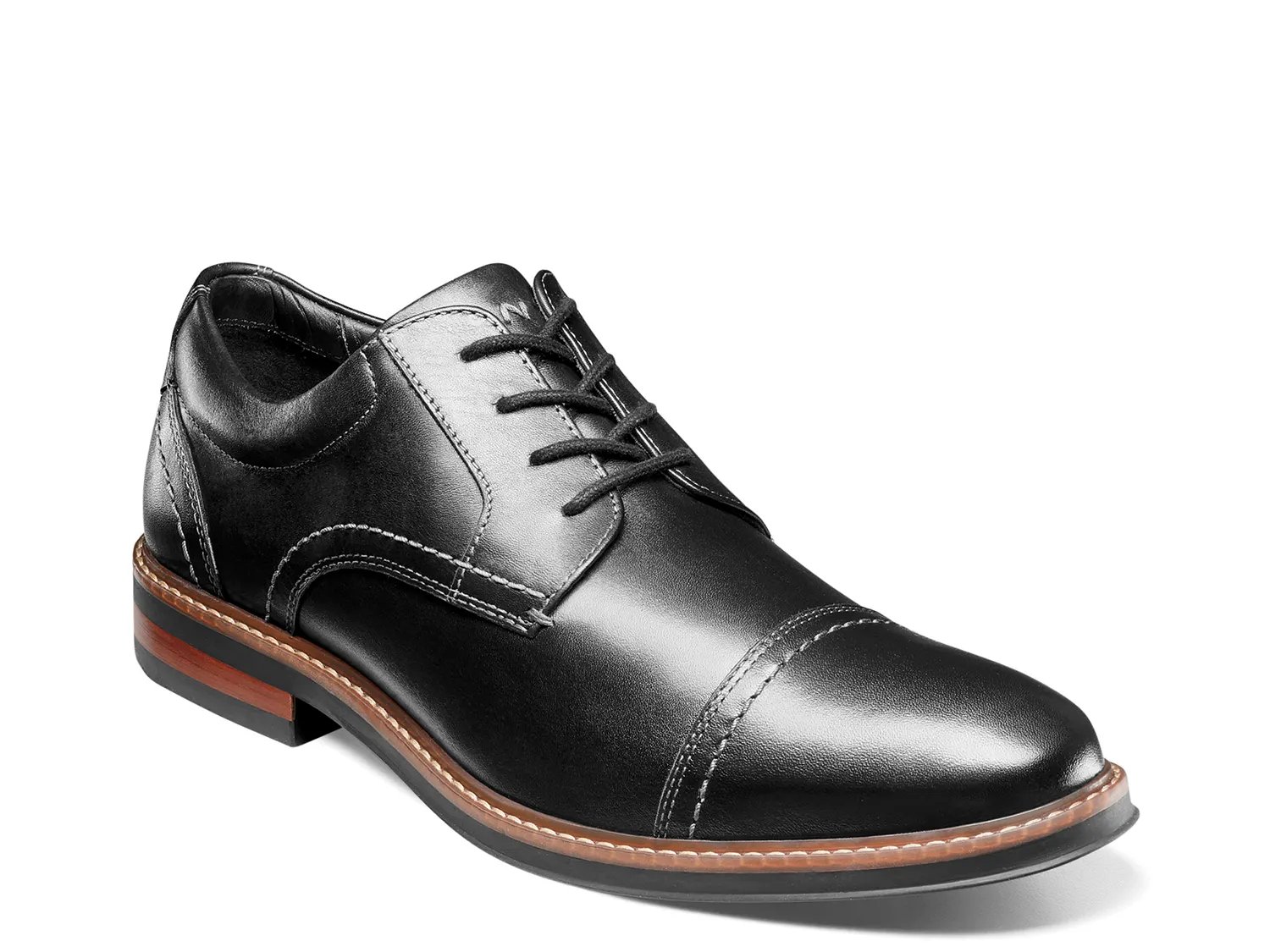 

Оксфорды Nunn Bush Calderone Cap Toe Oxford, черный