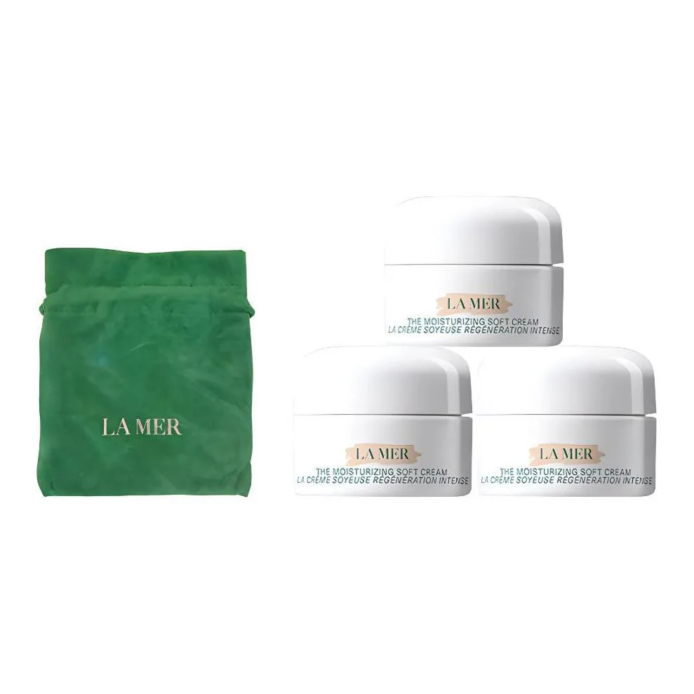 LA MER Набор пробников Miracle Cloud Velvet Frost, увлажняющий крем для лица против морщин, подтягивающий, восстанавливающий, 3.5ml*5 — фото 2