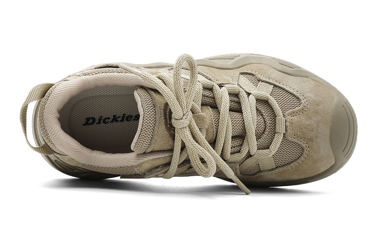 Детские кроссовки Kids Low-top Хаки/Светло-розовый/Серый/Армейский зеленый Dickies, хаки — фото 3