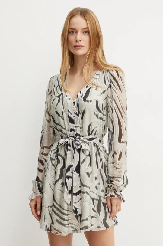 

MARCELLE платье из смесового шелка Guess, серый