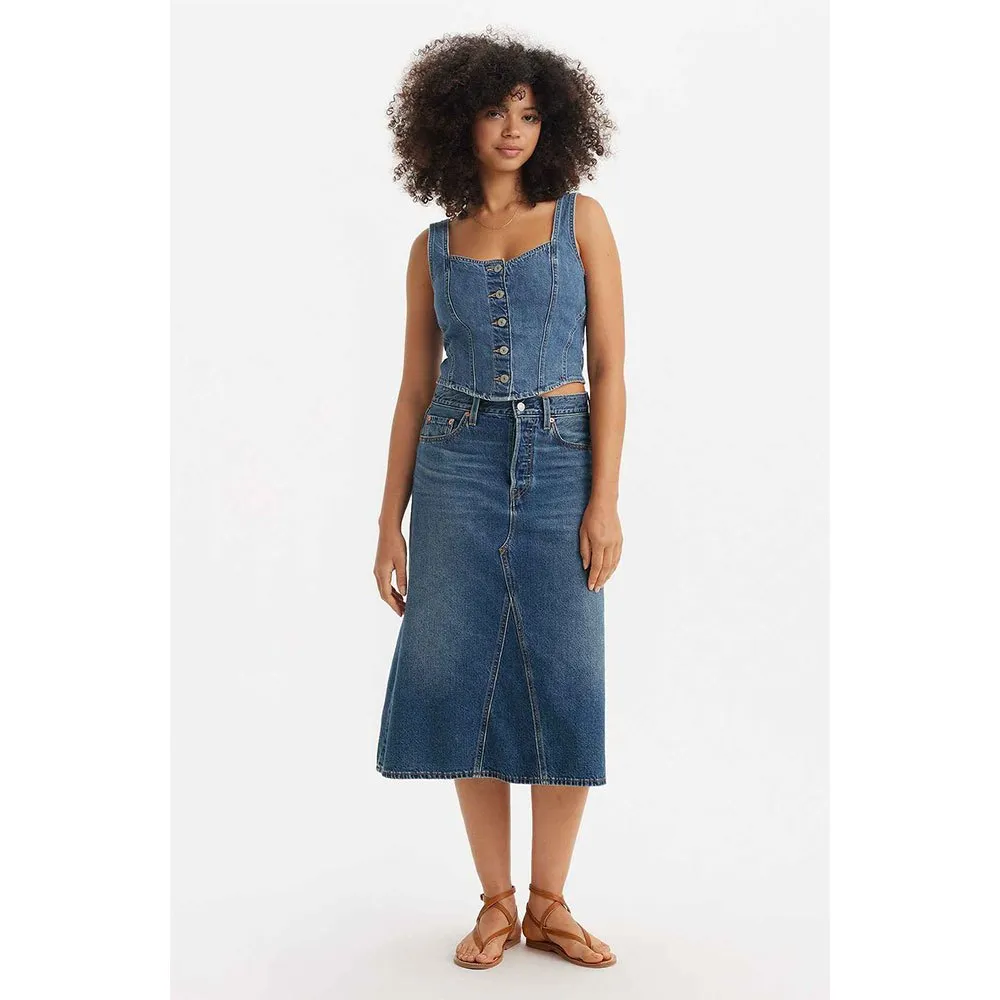 

Юбка Levi's Aline Decon, синий