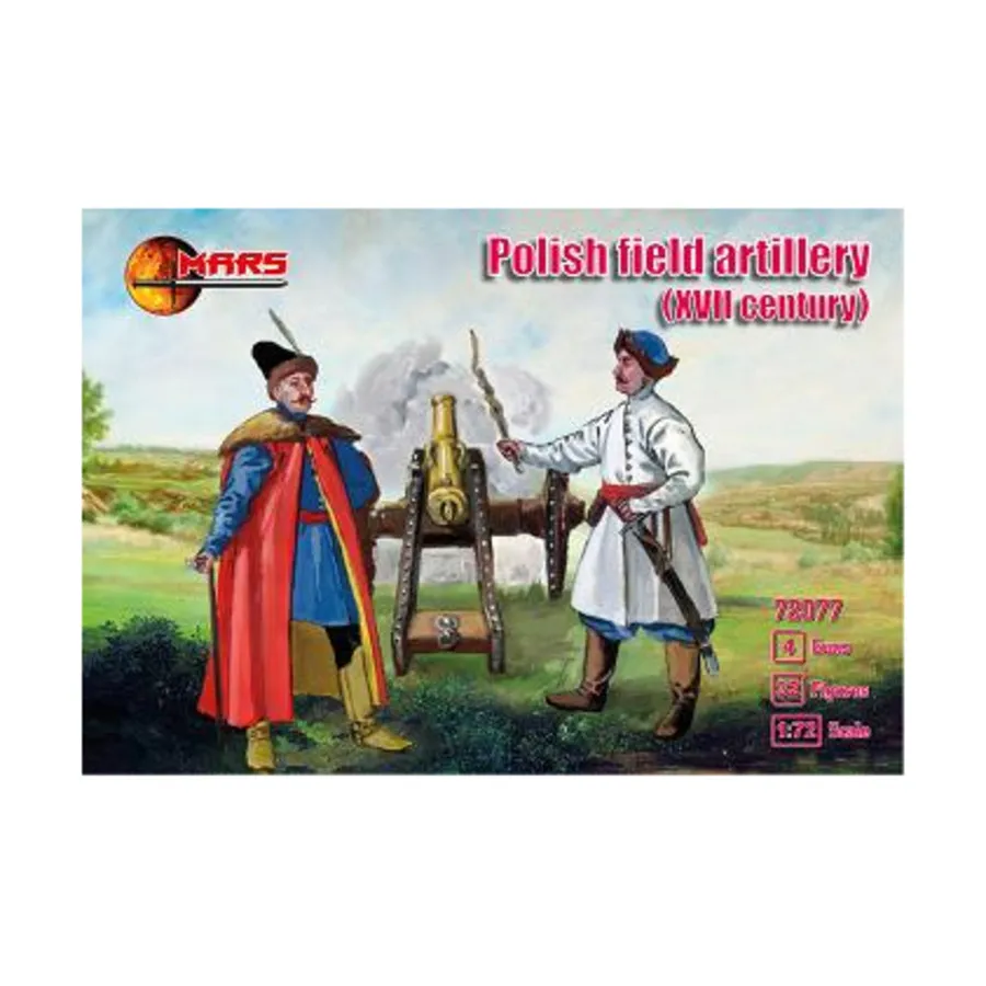 

Польская полевая артиллерия, XVII Century Miniatures (1:72) (Mars Figures)