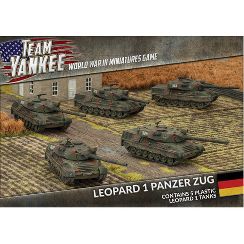 

Фигурки Team Yankee: Leopard 1 Panzer Zug