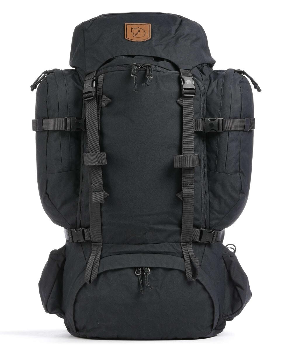 

Трекинговый рюкзак Kajka 65 S/M переработанный полиамид, винилон Fjällräven, черный