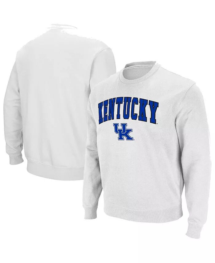 

Мужская толстовка-пуловер Kentucky Wildcats Arch & Logo Colosseum, белый