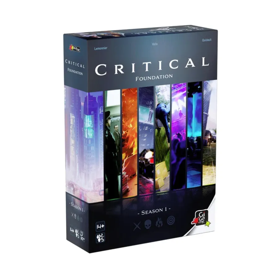 

Коробочная игра Critical - Foundation, Season 1, Roleplaying Games (GIGamic)