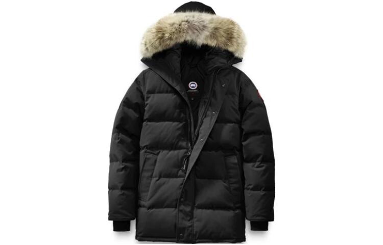 

Пуховик мужской черный Canada Goose
