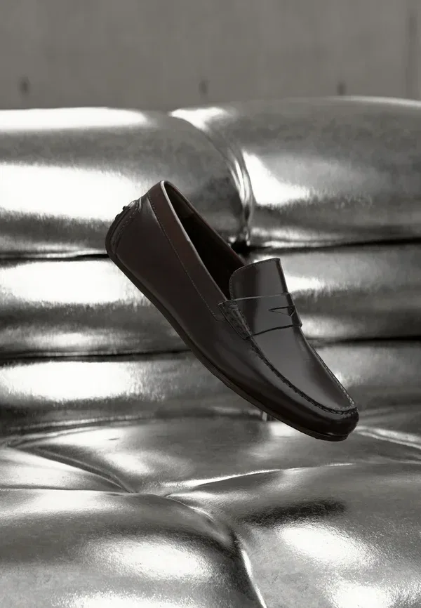 Туфли-слипоны Biello in slip ons Aldo, темно-коричневый