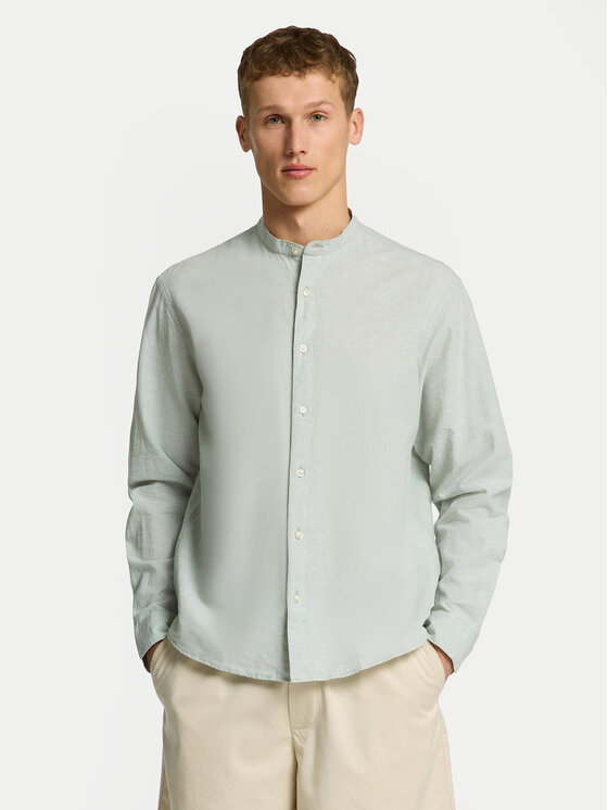 

Рубашка обычного кроя 16079054 Selected Homme, зеленый
