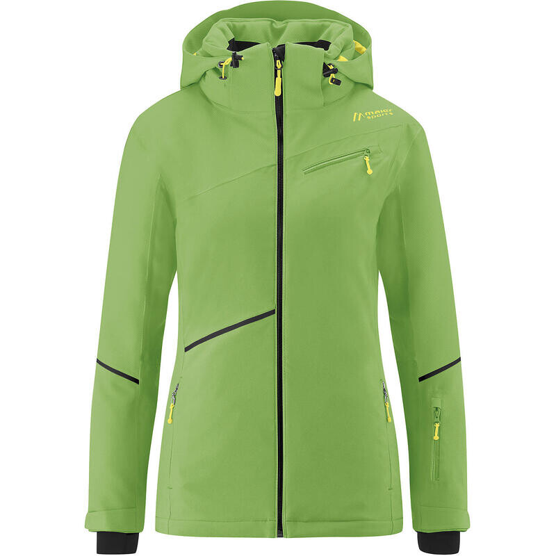 

Лыжная куртка Maier Sports, цвет elektrischgrün/schwarz/elektrischgrün