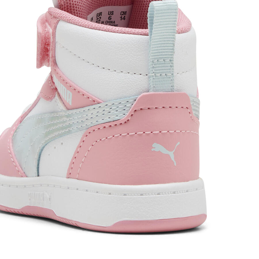 Кроссовки Rebound V6 Mid Space Belle для девочек PUMA — фото 2