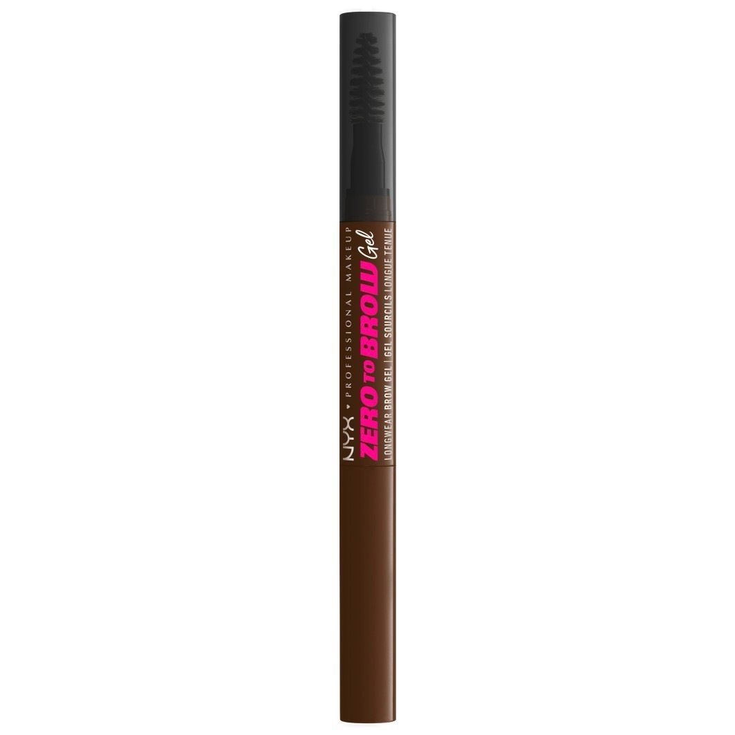 

Гель для бровей zero to brow gel Nyx Professional Makeup, 04 - chocolate, вес 2.3 гр.