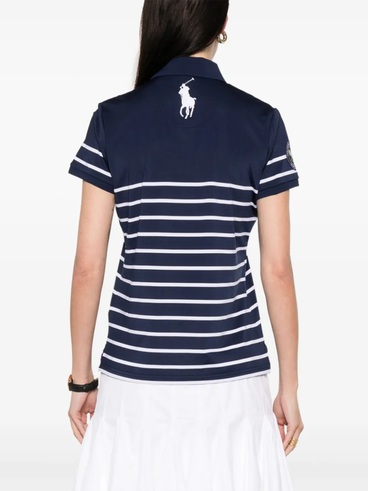 Рубашка поло с вышивкой Polo Pony Polo Ralph Lauren, синий — фото 4